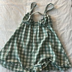 Harlie Romper Green